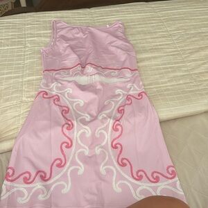 light pink dress with threading details, BRAND NEW